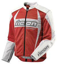 Icon Red Arc Mesh Jacket
